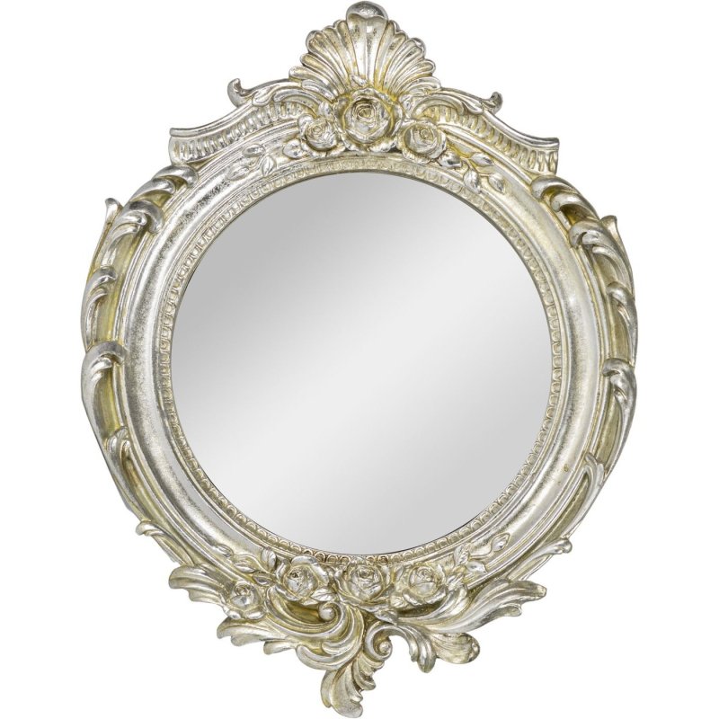 Зеркало настенное Glasar серебристое 27х4х35 см