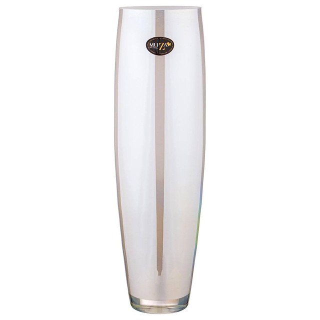 ваза MUZA Fino pearl 40см стекло