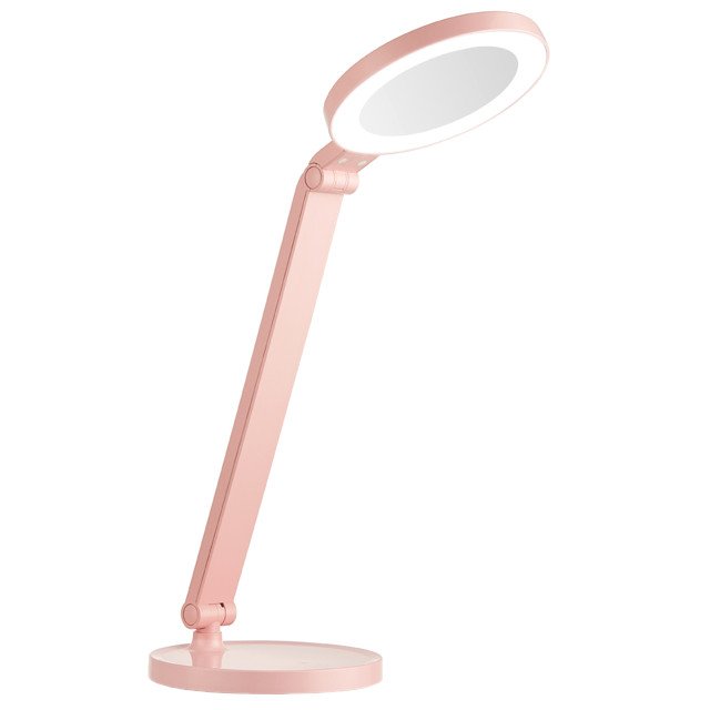 лампа настольная CAMELION LED 9Вт 230В с зеркалом розовый
