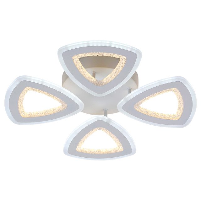 люстра потолочная светодиодная SCHAFFNER Lente 144Вт LED 12240Лм 6000К белый