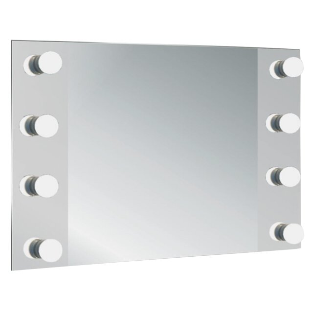 зеркало для ванной Мерлин 80х60 см 8 ламп