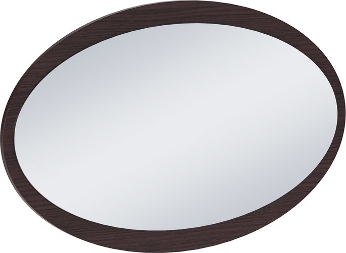 Зеркало навесное «Изабелла» Каштан/Венге