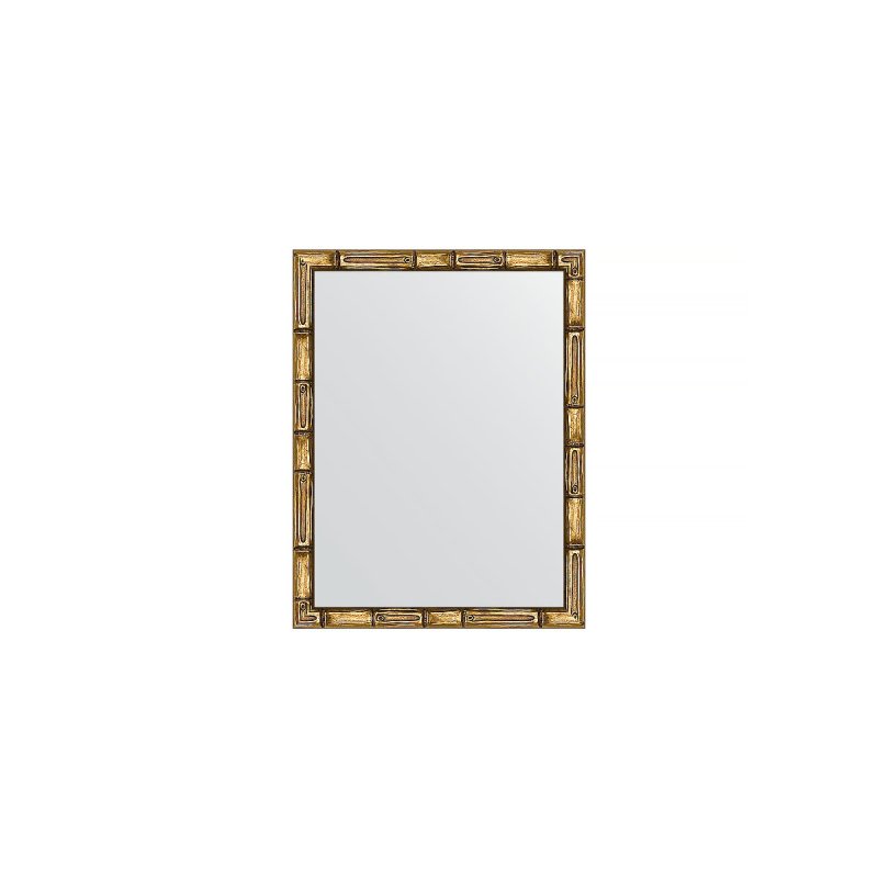 Зеркало в багетной раме Evoform золотой бамбук 24 мм 34х44 см