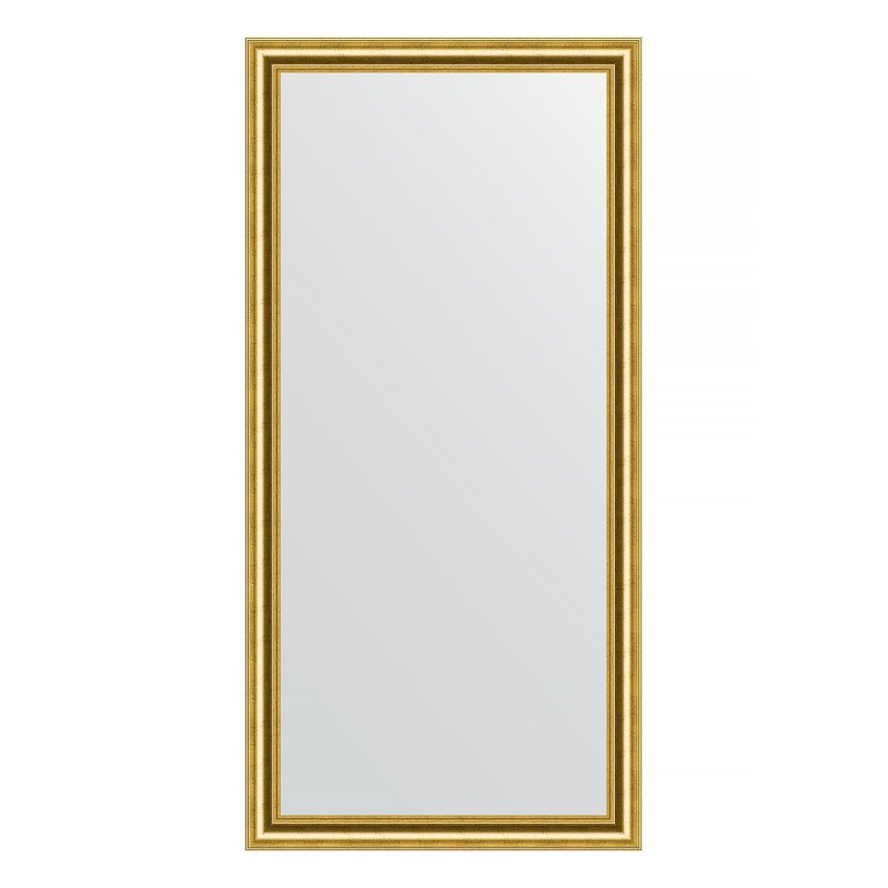 Зеркало в багетной раме Evoform состаренное золото 67 мм 76х156 см