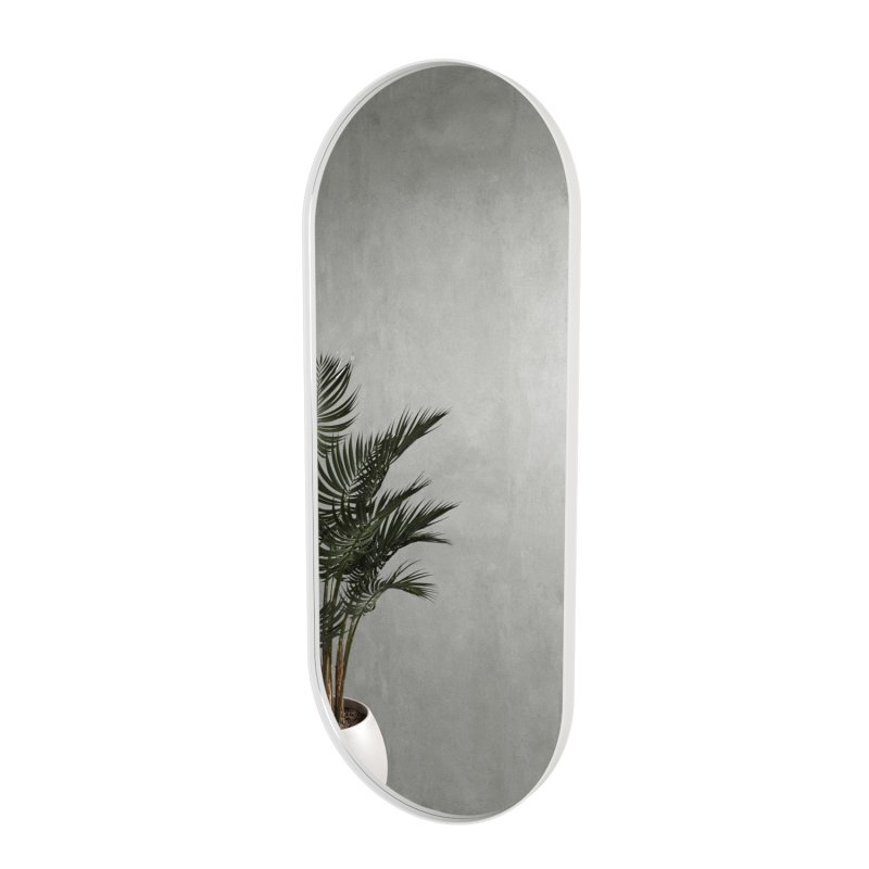 Дизайнерское настенное зеркало GENGLASS Nolvis M в металлической раме