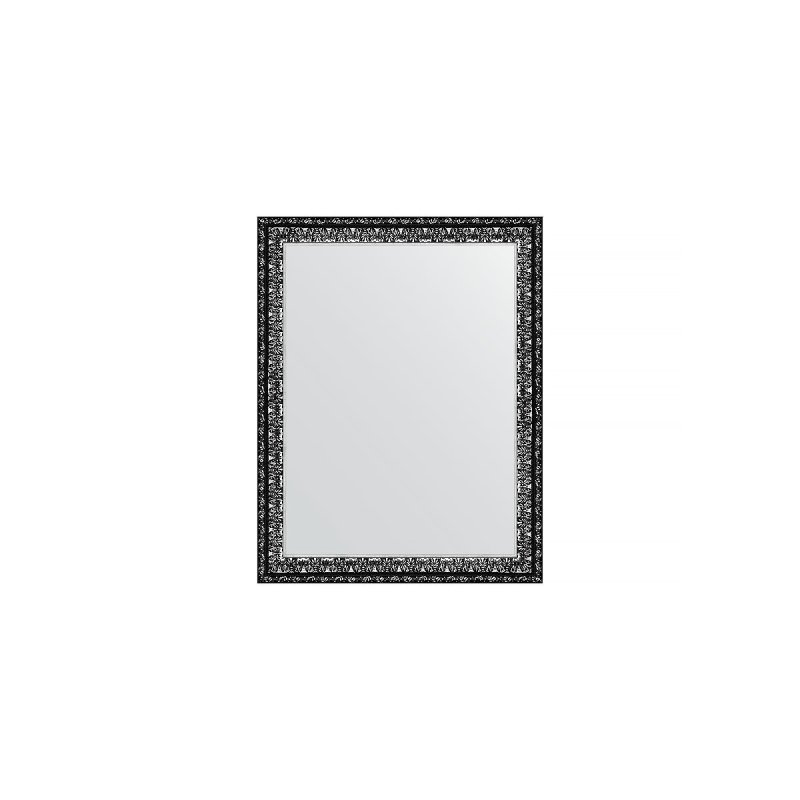 Зеркало в багетной раме Evoform черненое серебро 38 мм 37х47 см