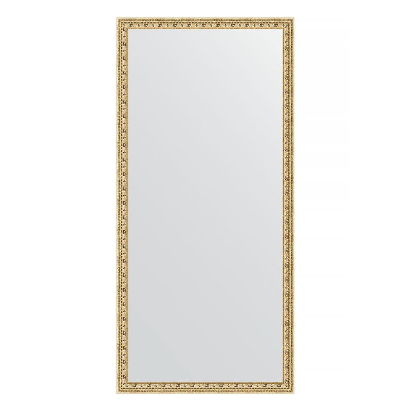 Зеркало в багетной раме Evoform сусальное золото 47 мм 72х152 см