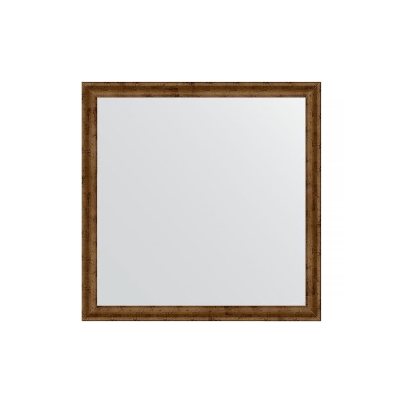 Зеркало в багетной раме Evoform красная бронза 37 мм 60х60 см