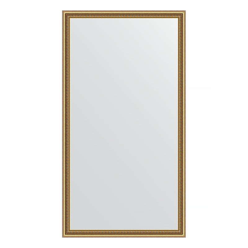 Зеркало в багетной раме Evoform бусы золотые 46 мм 72х132 см