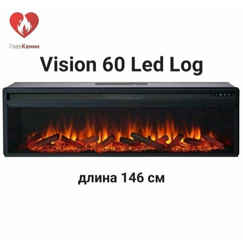 Линейный электроочаг Royal Flame Vision 60 LOG LED