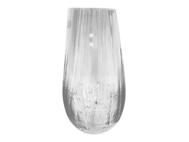 ваза CRYSTALEX 24см стекло гладкая прозрачная