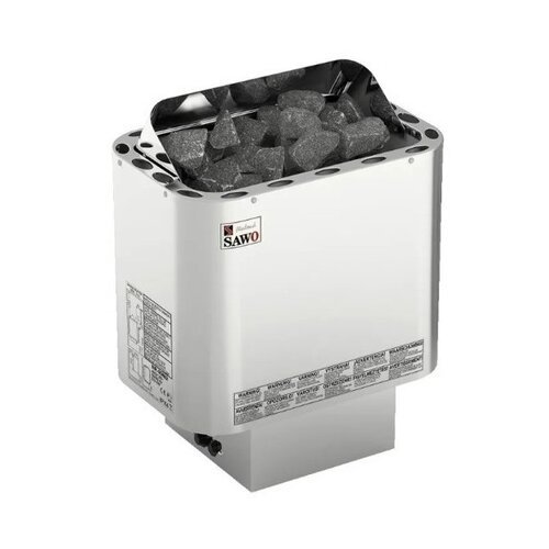 Электрическая банная печь Sawo Nordex Mini NRMN-36NI2-Z 3.6 кВт 34 см 50 см 20 см серебристый 6 м³