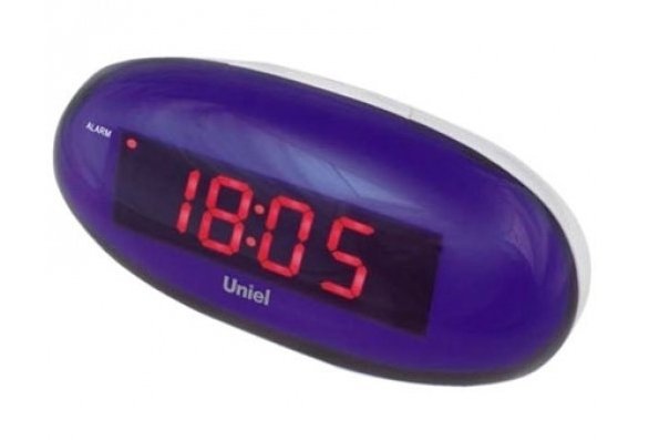 Настольные часы с будильником Uniel UTL-15RWx