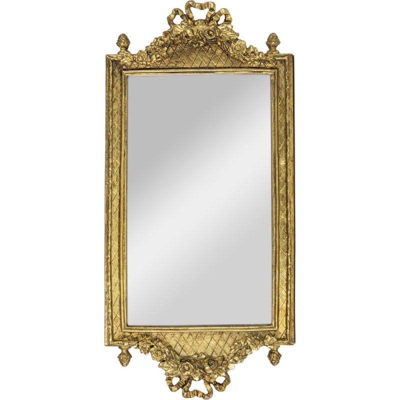 Зеркало настенное Glasar золотистое 19х3х40 см
