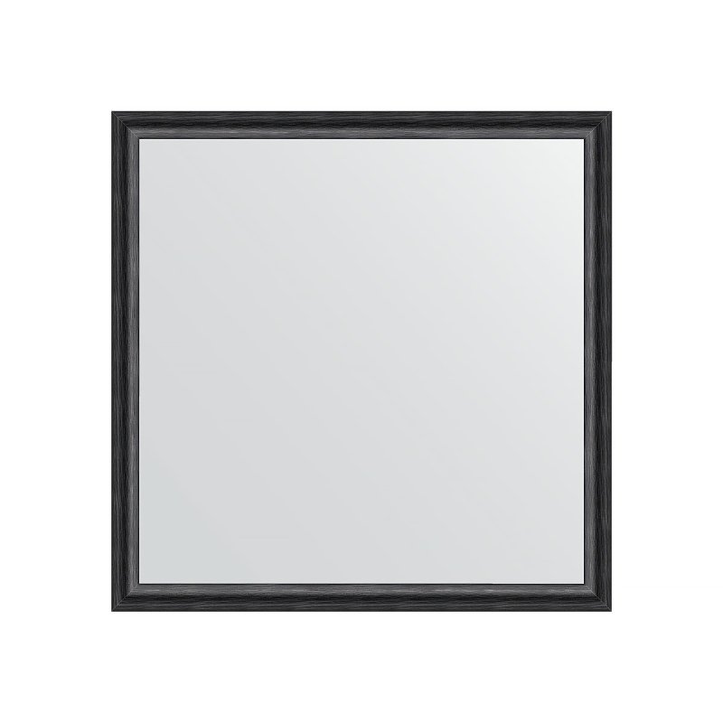 Зеркало в багетной раме Evoform черный дуб 37 мм 70х70 см