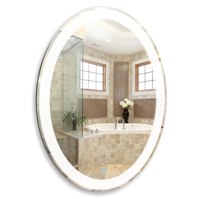 зеркало для ванной Италия 57х77 см сенсорный выключатель