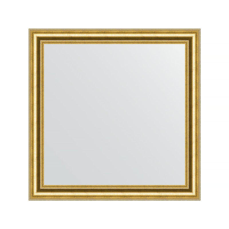 Зеркало в багетной раме Evoform состаренное золото 67 мм 76х76 см