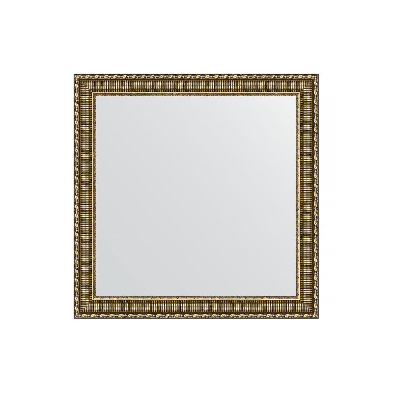 Зеркало в багетной раме Evoform золотой акведук 61 мм 64х64 см