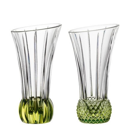 Набор ваз Spring с зеленым дном, 13.6 см, 2 шт. 103594 Nachtmann