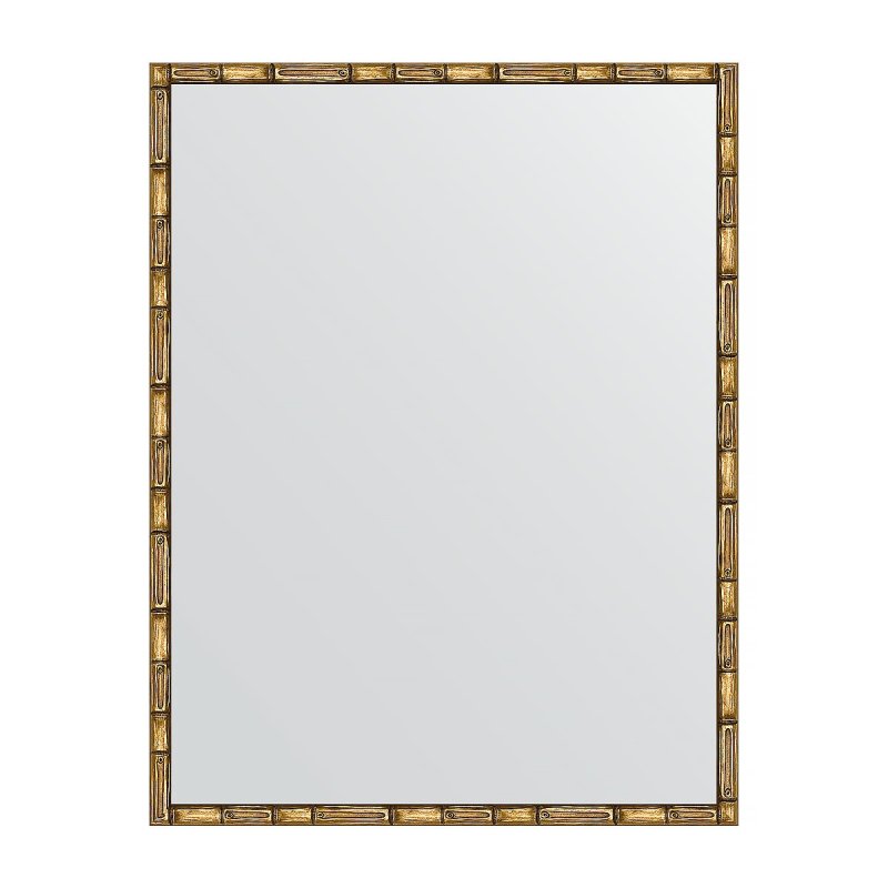 Зеркало в багетной раме Evoform золотой бамбук 24 мм 67х87 см