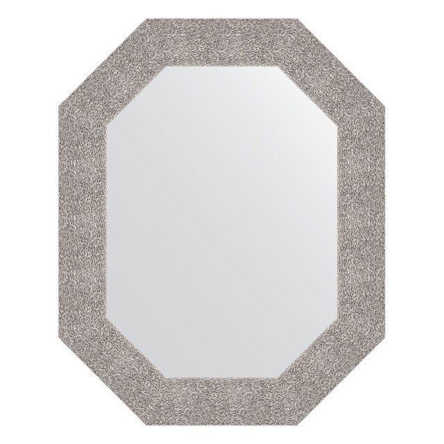 зеркало в багетной раме 610x760мм EVOFORM чеканка серебряная