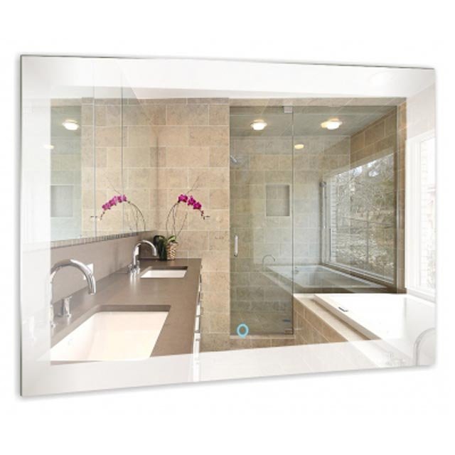 зеркало для ванной Норма, 80х60 см сенсорный выключатель